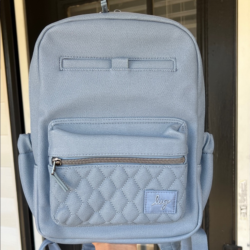 Lug Luxe Volley Mini Backpack in Blue Moon